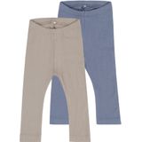 NAME IT - NBNKAB 2P LEGGING NOOS - Baby - Leggings - Zwart - Katoen