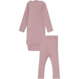 Name It - NBNKAB LS BODY LEGGING SET NOOS - Deauville Mauve - Set - 2-delig