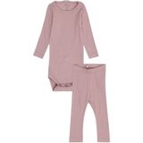 Name It - NBNKAB LS BODY LEGGING SET NOOS - Deauville Mauve - Set - 2-delig
