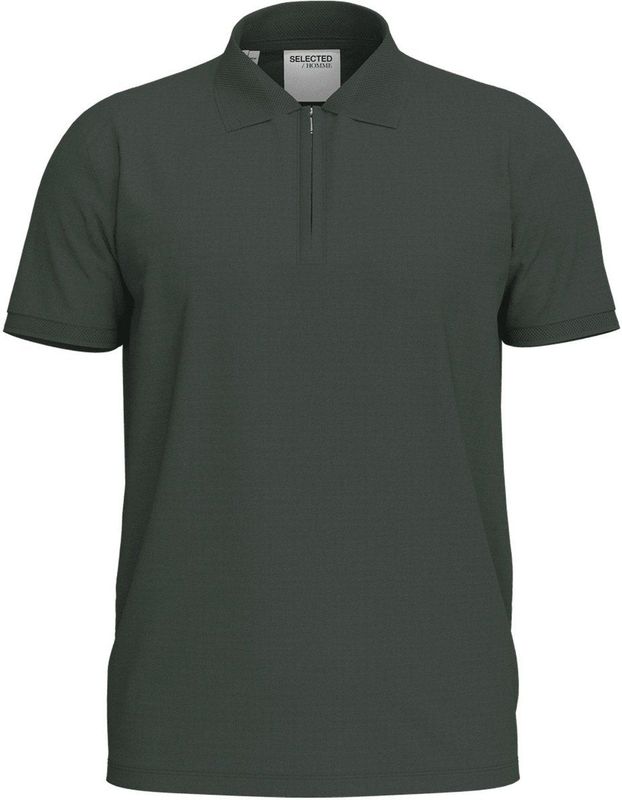 Poloshirt - Groen - Biologisch Katoen - Gerecycled Polyester