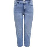 Caremily - Straight Fit Jeans - Hoge Taille - Grote Maten