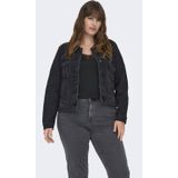 Denim - Spijkerjas - Blauw - Katoen - Lange Mouwen