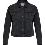 Denim - Spijkerjas - Blauw - Katoen - Lange Mouwen