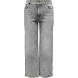 Carwilly - High Waist Wide Leg Fit - Jeans - Plus Size