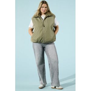 Carwilly - High Waist Wide Leg Fit - Jeans - Plus Size