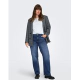 Carwilly - Straight Fit Jeans - Grote Maten - Hoge Taille