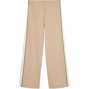 Broeken - Wide Leg Fit - Mid Waist - Elastische Taille - Blauw