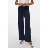 Broeken - Wide Leg Fit - Mid Waist - Elastische Taille