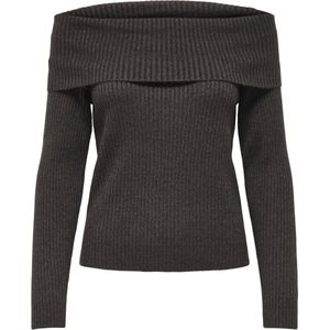 Onlkatia - Gebreide Pullover - Off-shoulder - Lange Mouwen - Regular Fit
