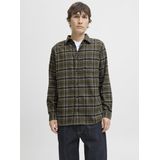 JACK&JONES - JJJAMES FLANNEL SHIRT LS - Overhemd - Lange Mouwen