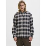 JACK&JONES - JJJAMES FLANNEL SHIRT LS - Overhemd - Lange Mouwen