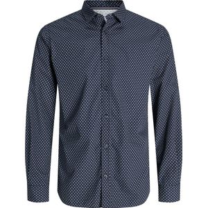 Jack & Jones - Matheo Print Detail - Overhemd - Slim Fit - Lange Mouwen