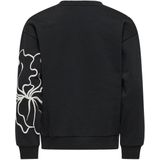 KIDS ONLY - KOGODESSA L/S O-NECK BOX UB CP SWT - Sweatshirt - Zwart