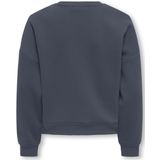 ONLY GIRLS - Sweatshirt - Grijs - Katoen - Loose Fit