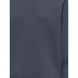 ONLY GIRLS - Sweatshirt - Grijs - Katoen - Loose Fit