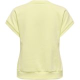 Only - Sweater - WAX YELLOW - 60% Katoen 40% Gerecycled Polyester