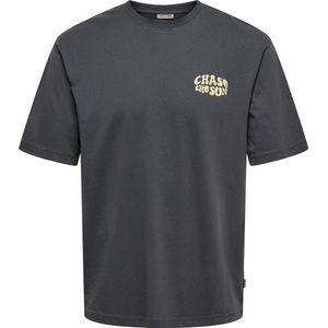ONLY & SONS - T-shirt - Grijs - Katoen