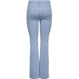 ONLY - Flared Jeans - Light Blue Denim - Hoge Taille