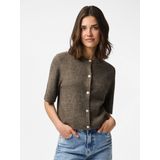 Pcsilly - Korte Mouwen - Gebreid Vest