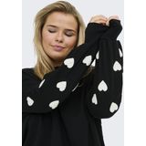 Carmacy - Sweatshirt - Zacht - O-hals - Lange Mouwen - Geborduurd Detail