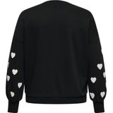 Carmacy - Sweatshirt - Zacht - O-hals - Lange Mouwen - Geborduurd Detail