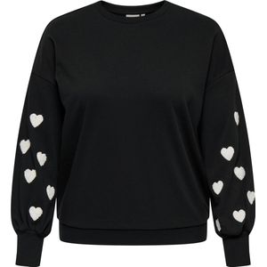 Carmacy - Sweatshirt - Zacht - O-hals - Lange Mouwen - Geborduurd Detail