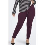 ONLY CARMAKOMA - Cargobroek - Zwart - Stretchstof - Regular Fit