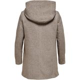 Carsedona - Jas - Lang - Capuchon - Knoopsluiting en Ritssluiting