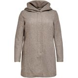 Carsedona - Jas - Lang - Capuchon - Knoopsluiting en Ritssluiting