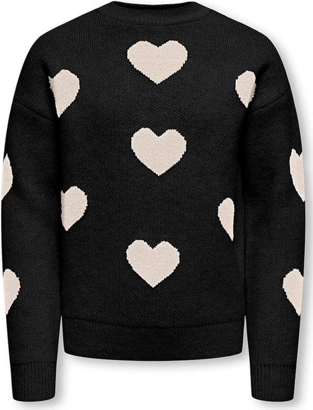 Kognaja - Gebreide Pullover - O-hals - Lange Mouwen - Regular Fit