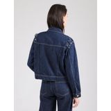 ONLY - Tussenjas - Donkerblauw - Denim - Normale Pasvorm