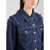 ONLY - Tussenjas - Donkerblauw - Denim - Normale Pasvorm