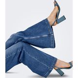 Wide-leg Jeans - Mid Waist - Comfortabele Pasvorm