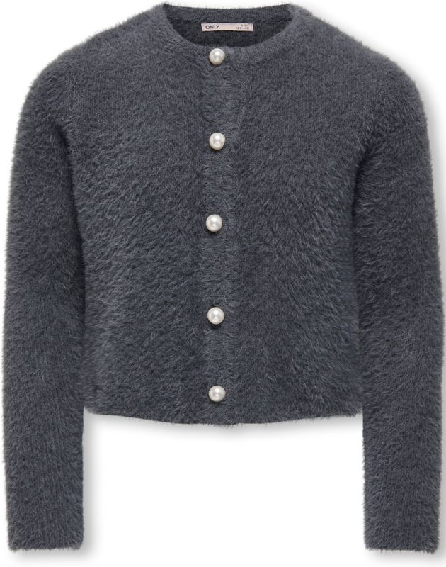 Kids Only - Kogpiumo Petra - Gebreid Vest - Steel