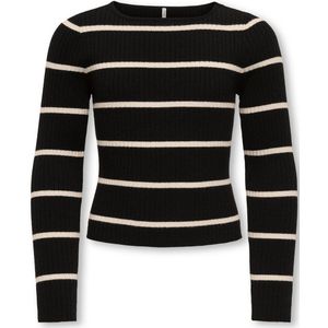 Gebreide Trui - Black - Regular Fit - Lange Mouwen