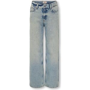 KIDS ONLY - Mid Waist Straight Fit - Wide-leg Jeans