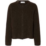 Selected - New Cardigan - Vest - Ronde Hals - Lange Mouwen - Knoopsluiting