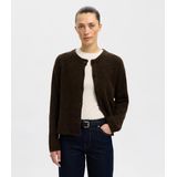 Selected - New Cardigan - Vest - Ronde Hals - Lange Mouwen - Knoopsluiting