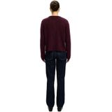 Selected - Lulu New - Vest - Ronde Hals - Lange Mouwen - Knoopsluiting