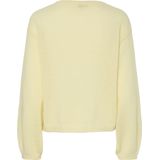 PIECES Trui 'PCIda'  pasteelgeel