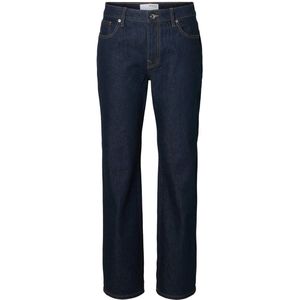 Jeans - Mid-waist Straight Fit - 5-pocket model - Relaxed Fit