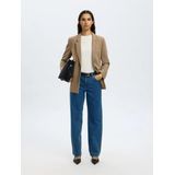 Selected - Kori Straight Fit - Spijkerbroek - Stonewash