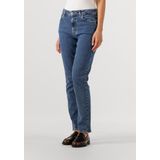 SELECTED WOMEN - SLFSLIM BEA-KORI MW JEANS - Donkerblauw - Broek
