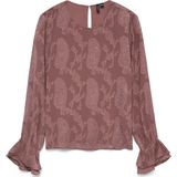 Vmmishi - Blouse - O-hals - Lange Mouwen - Regular Fit