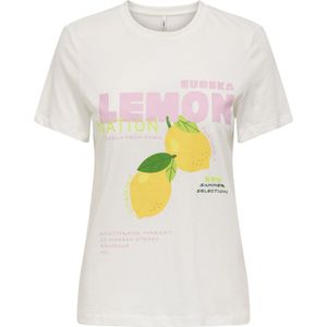 Only - Cameron Life Shirt - Off White - Dames