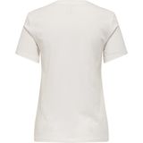 Only - Cameron Life Shirt - Off White - Dames