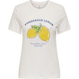 Only - Cameron Life Shirt - Off White - Dames