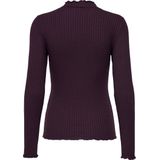 Vila - Viellette Satin Top - T-shirt - Fig