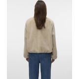 Vero Moda - Vmsonjaliga Short Jacket - Oatmeal - Dames Jas