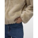 Vero Moda - Vmsonjaliga Short Jacket - Oatmeal - Dames Jas